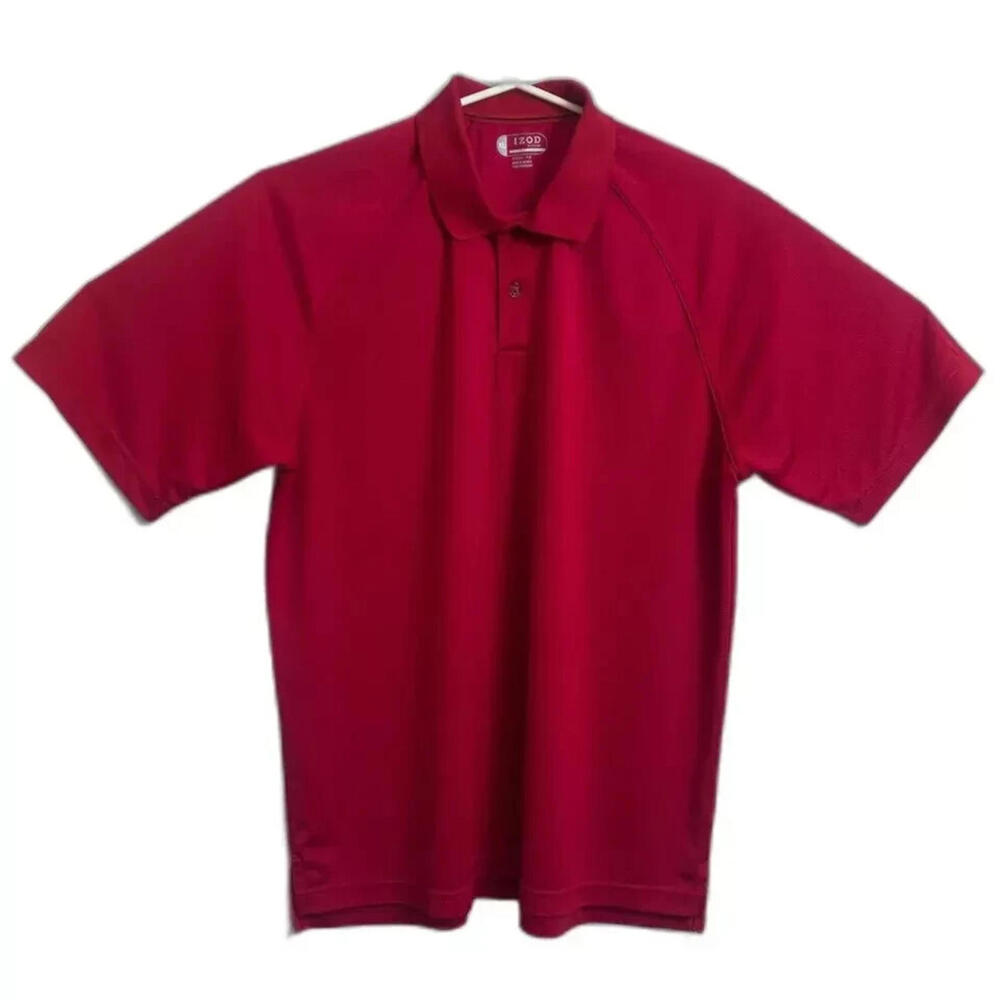 IZOD Golf Polo Shirt Men's Extra Large XL Red XFG Xtreme Function Golf Cool FX